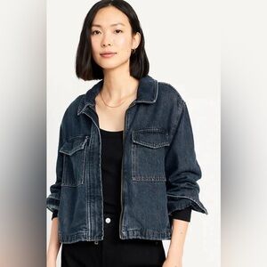Old Navy Jean Shirt Jacket NWT